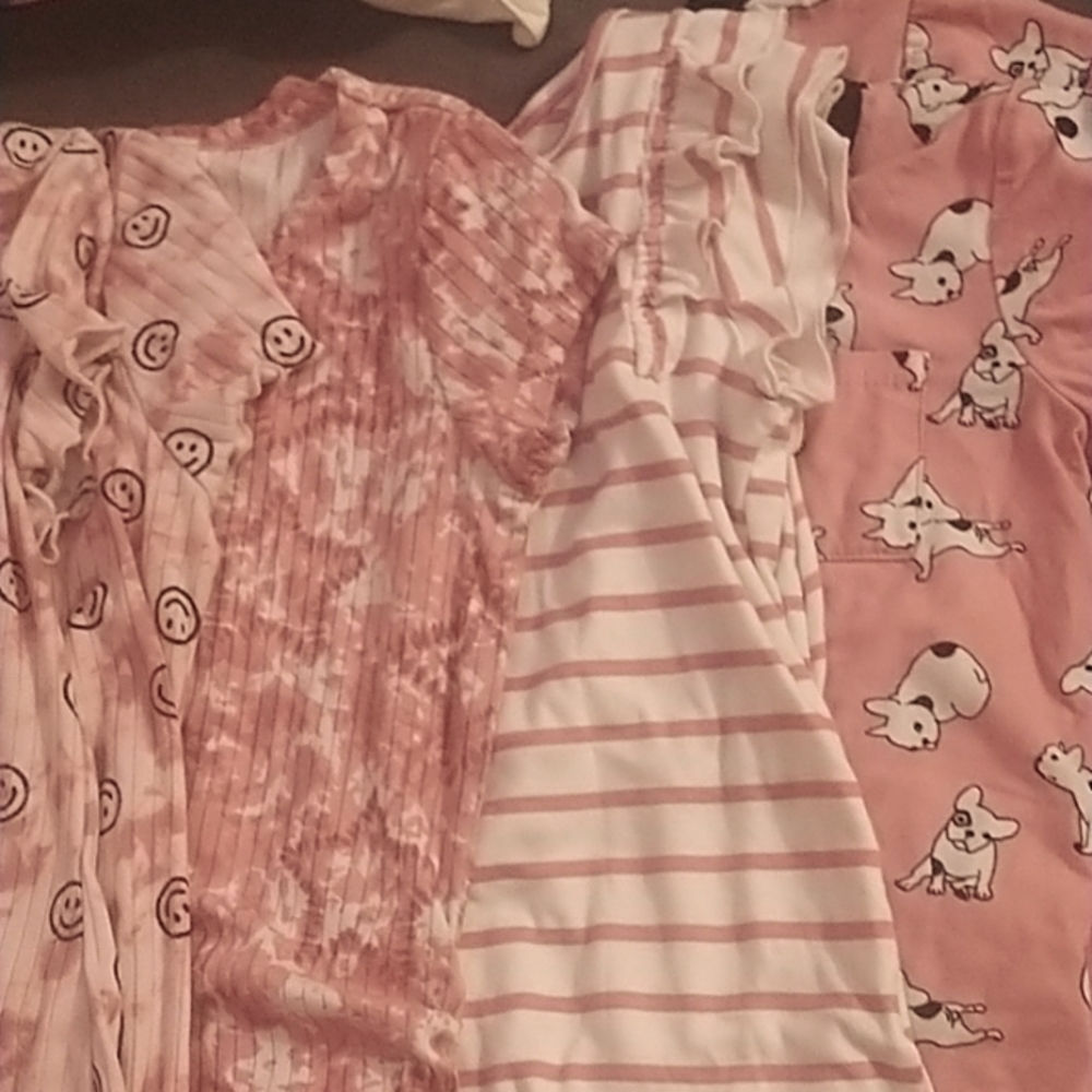 Lot of 4 girl shirts
